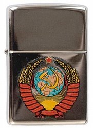 Зажигалка ZIPPO 250 Герб СССР 