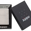 Зажигалка ZIPPO 200 Brushed Chrome