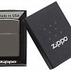 Зажигалка ZIPPO 150 Classic Black Ice
