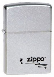Зажигалка ZIPPO Footprints Satin Chrome 205 Footprints 