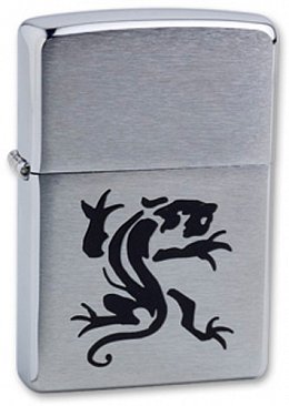 Зажигалка ZIPPO Panther Brushed Chrome 200 Panther