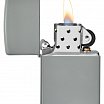 Зажигалка ZIPPO Classic с покрытием Flat Grey 49452