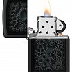Зажигалка ZIPPO Steampunk с покрытием Black Matte 48999