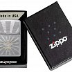 Зажигалка ZIPPO Star Design с покрытием Brushed Chrome 48657
