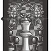 Зажигалка ZIPPO Chess Design с покрытием High Polish Black 48762