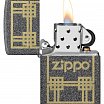 Зажигалка ZIPPO Лучшая цена 2023 с покрытием Iron Stone 48791