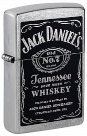 Зажигалка ZIPPO Jack Daniels® с покрытием Street Chrome 24779 