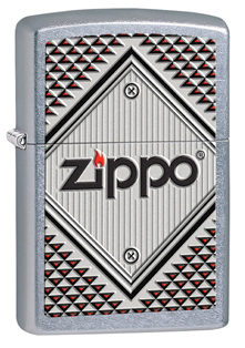 Зажигалка ZIPPO Red&chrome Street Chrome 28465