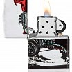 Зажигалка ZIPPO Hot Rod Design с покрытием 540 Matte 48660