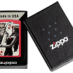 Зажигалка ZIPPO Skull King Queen Beauty с покрытием Red Matte 48624