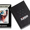 Зажигалка ZIPPO Painted Eagle Design с покрытием White Matte 46692