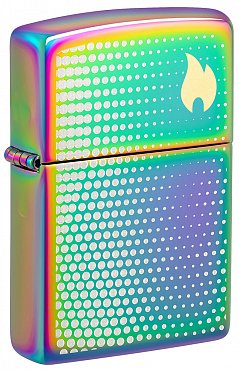 Зажигалка ZIPPO Dot Matrix с покрытием Multi Color 46569