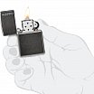 Зажигалка ZIPPO 28378ZL Logo с покрытием Gray Dusk 