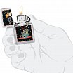 Зажигалка ZIPPO Cool Chick с покрытием Satin Chrome 48930