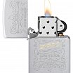 Зажигалка ZIPPO Лучшая цена 2023 с покрытием Satin Chrome 48782