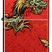 Зажигалка ZIPPO Dragon Design с покрытием 540 Tumbled Brass 48513