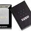 Зажигалка ZIPPO Лучшая цена 2023 с покрытием Satin Chrome 48792