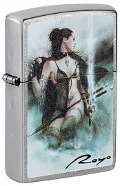 Зажигалка ZIPPO Luis Royo с покрытием Street Chrome 48962 