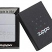 Зажигалка ZIPPO Zippo Scroll Satin Chrome 24335