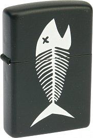 Зажигалка Fish bones (MP311924) 218 Fish bones 