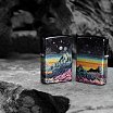 Зажигалка ZIPPO Space in Color Design с покрытием 540 Tumbled Chrome 46432