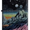 Зажигалка ZIPPO Space in Color Design с покрытием 540 Tumbled Chrome 46432