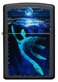 Зажигалка ZIPPO Lock Ness с покрытием Black Light 49697 