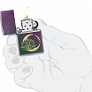 Зажигалка ZIPPO Lotus Moon с покрытием Iridescent 48587