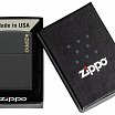 Зажигалка ZIPPO 236ZL Logo с покрытием Black Crackle™