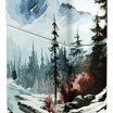 Зажигалка ZIPPO 46702 Frozen Valley с покрытием 540 Matte