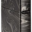 Зажигалка ZIPPO Marble Pattern с покрытием High Polish Black 49812