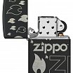 Зажигалка ZIPPO Classic с покрытием Black Matte 48908