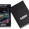 Зажигалка ZIPPO Space in Color Design с покрытием 540 Tumbled Chrome 46432