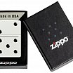 Зажигалка ZIPPO 46159 Domino Design с покрытием White Matte