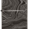 Зажигалка ZIPPO Marble Pattern с покрытием High Polish Black 49812