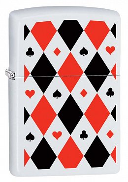 Зажигалка ZIPPO 29191 Poker Patterns с покрытием  29191