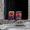 Зажигалка ZIPPO 46267 Spooky Sunflower с покрытием 540 Tumbled Brass