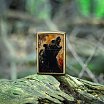 Зажигалка ZIPPO 46695 Grizzly Roar Design с покрытием Street Brass - 