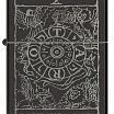 Зажигалка ZIPPO 46138 Wheel Of Fortune с покрытием High Polish Black
