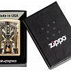 Зажигалка ZIPPO Art Deco Flame с покрытием High Polish Brass 46585