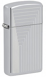 Зажигалка ZIPPO Slim® с покрытием High Polish Chrome 46706 