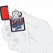 Зажигалка ZIPPO 46486 Color Block Design с покрытием Navy Matte