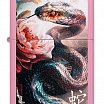 Зажигалка ZIPPO Mazzi® Anaconda с покрытием Pink Matte 46685