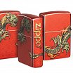 Зажигалка ZIPPO Dragon Design с покрытием 540 Tumbled Brass 48513