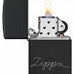 Зажигалка ZIPPO Classic с покрытием Black Matte 48979