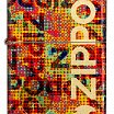 Зажигалка ZIPPO 46386 Pixel Fusion с покрытием 540 Tumbled Brass