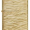 Зажигалка ZIPPO Armor® Luxury Waves Design с покрытием Tumbled Brass 46273