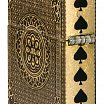 Зажигалка ZIPPO 46388 Ace of Skulls Design с покрытием 540 Tumbled Brass