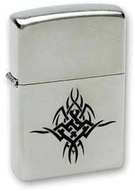 Зажигалка ZIPPO Tattoo Satin Chrome 207 Tattoo 