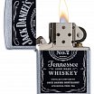 Зажигалка ZIPPO Jack Daniels® с покрытием Street Chrome 24779